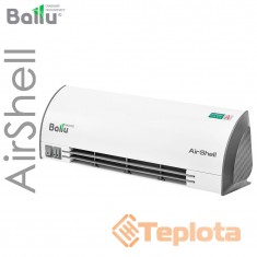  Теплова електрична повітряна завіса Ballu AirShell BHC-L09S05-ST (5 кВт 220В, ширина 900мм) 