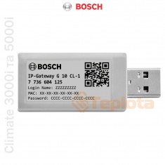  WiFi модуль Bosch G 10 CL-1 (IP-шлюз до кондиціонерів Bosch Climate, арт. 7736606215) 