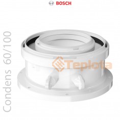  Bosch FC-CA60 Адаптер підключення димоходу DN60/100 (Condens), арт. 7738112636, 7719003381 