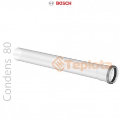  Bosch FC-S80-500 Подовжувач роздільного димоходу DN80, 500 мм (Condens), арт. 7738112650, 7719001525 