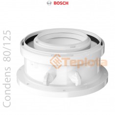  Bosch FC-CA80 Адаптер підключення димоходу DN80/125 (Condens), арт. 7738112714 