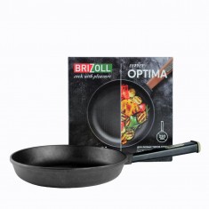  Brizoll O2240-P1 Чавунна сковорода Optima-Black 220 х 40 мм 