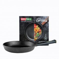  Brizoll O2840-P1 Чавунна сковорода Optima-Black 280 х 40 мм 