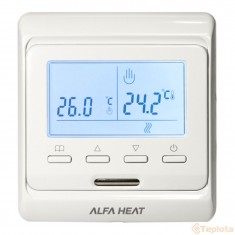  Терморегулятор механічний для теплої підлоги Alfa Heat PRO WI-FI 