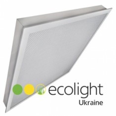  Світлодіодна панель Ecolight призматик EcoSpace 24W 5000K (0452) 