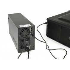  Джерело безперебійного живлення EnerGenie EG-UPS-PS2000-01 2000VA, Line Int., AVR, 3xIEC, метал 