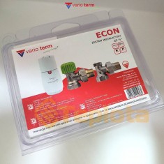  Комплект термостатичний Vario Term Econ EGS05106C/FK (колір - нікель, 1/2 дюйма, кутовий) 