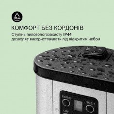  Інфрачервоний електричний обігрівач Blumfeldt Heat Guru Plus L, 2 кВт (арт. 10033692) 