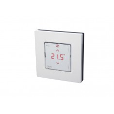  Danfoss Терморегулятор Icon2 RT, Display, +5...35 °C, програмований, дротовий, накладний, 24В, білий 