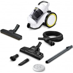  Karcher Пилосос контейнерний VC 3 Plus Premium, 1600Вт, конт пил -0.9л, вага-4.4кг, HEPA 13, білий 