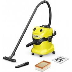  Karcher Пилосос професійний WD 4 V-20/5/22, 1000Вт контейнер 20л, 6.8кг 