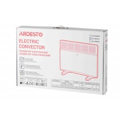  ARDESTO Конвектор електричний CH-1500MCA, 1500 Вт, 15 м2, закритий нагрів. елемент, IP24, мех. керування, антрацит матовий 