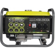  Könner & Söhnen Генератор бензиновый KSB 2800A, 230В, 2.8кВт, ручной запуск, 36.2кг 