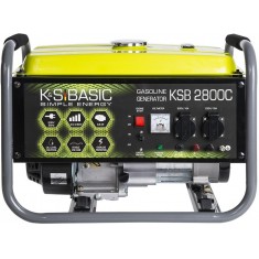  Könner & Söhnen Генератор бензиновий Basic KSB 2800C, 230В, 2.8кВт,ручний заупуск,36.6кг 