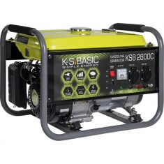  Könner & Söhnen Генератор бензиновий Basic KSB 2800C, 230В, 2.8кВт,ручний заупуск,36.6кг 