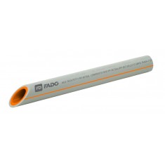 Труба поліпропіленова FADO PP-RCT армована шаром алюмінію (PPR-AL-PPR) PN-25 50х8,3 (Fado PPA50) 