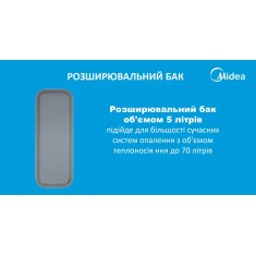  Газовий котел MIDEA  L1GB24-C20WS 