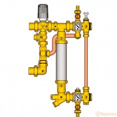  Giacomini R557RY043 Змішувальна насосна група (без насосу) 