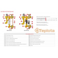  Giacomini R557RY043 Змішувальна насосна група (без насосу) 