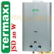  Газовая колонка Termaxi JSD 20 W (дымоходная, 10 л.в мин., серебристая) 