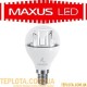 Світлодіодна лампа Maxus LED G45 6W 3000K 220V E14 