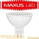 Світлодіодна лампа Maxus LED MR16 3W 4100K 220V GU5.3 
