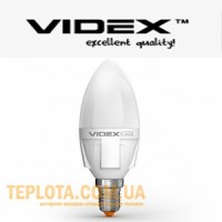 Світлодіодна лампа Videx  LED C37 5W 3000K 220V E14 