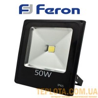  Світлодіодний прожектор Feron Super Slim 50W 6400K 4000Lm 