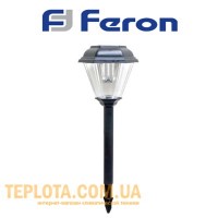  Світлодіодний світильник садовий на сонячній батареї Feron (PL233) 