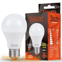 Світлодіодна лампа Tecro LED A60 10W E27 3000K 