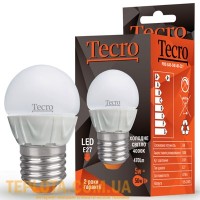 Світлодіодна лампа Tecro LED G45 5W 4000K E27 