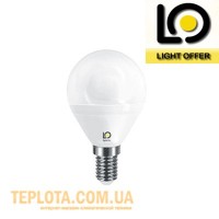 Світлодіодна лампа Lightoffer LED G45 6W 4000K 220V E14 