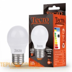 Світлодіодна лампа Tecro LED G45 4W 4000K E27 (TL-G45-4W-4K-E27) 