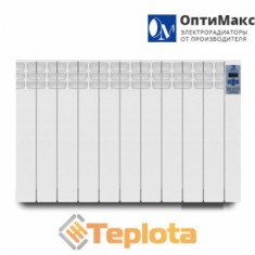  Електричний радіатор ОптіМакс Standart 10 секцій - 1200 Вт 