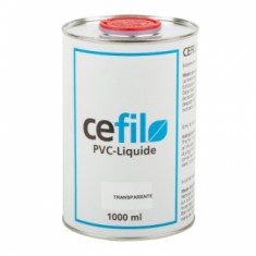  Герметик жидкий ПВХ Cefil PVC Transparente, 1 литр 