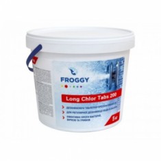  FROGGY Long Сhlor Tabs 200 (Фрогги, хлор медленный, 1 кг) 