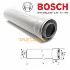  Коаксіальний подовжувач 350 мм BOSCH AZ 390, д.60-100 мм, арт 7736995059 
