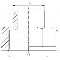  Перехідник (конектор) 1/2