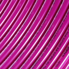  Труба для теплої підлоги з кисневим бар'єром Koer PEX-B EVOH 16*2,0 (pink) (240 м) (KR2828) 