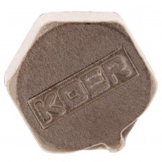  Заглушка Koer KF.P06F.WN - 1/2'' В (без нікеля) (KR3022) 