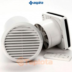  Рекуператор повітря Aspira Ecocomfort 160 RF V3 (комплект 3 шт.), арт. AP19981V3 