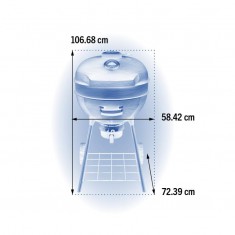  Napoleon Вугільний гриль  Professional 57 см (art. PRO22K-LEG-3) 