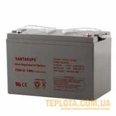  Акумуляторна батарея гелева SANTAKUPS GEL FCG12-100, 12V 100Ah 