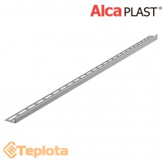  Alcaplast Рейка APZ901M/1200 з нержавіючої сталі для підлоги з ухилом у душових, висота борту 12 мм, ліва 