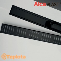  Alcaplast Перфорована решітка PURE-BLACK (чорна матова), 1050 мм 