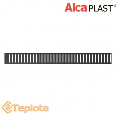  Alcaplast Перфорована решітка PURE-BLACK (чорна матова), 850 мм 