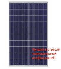 Сонячна батарея Risen 260 Вт 24 В, полікристалічна (Grade A RSM60-6-260P/4BB) 