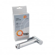  Лійка для гігієнічного душу Qtap Rucni округла QTCRMB020 Chrome (Bidet) 