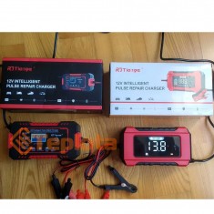  Зарядний пристрій 12V 6A Tanya2 red сеносрний LCD 4-100Ач 