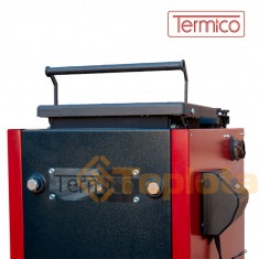  Котел твердопаливний тривалого горіння Termico КДГ 25 з вентилятором і блоком керування (потужність 25 кВт) 